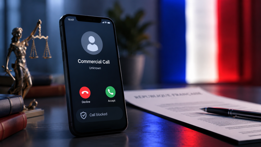 démarchage téléphonique interdit depuis le 11 août 2026