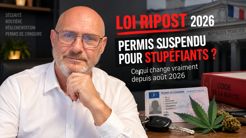 Loi RIPOST 2026 : suspension du permis et stupéfiants loi ripost 2026 suspension du permis et stupefiants